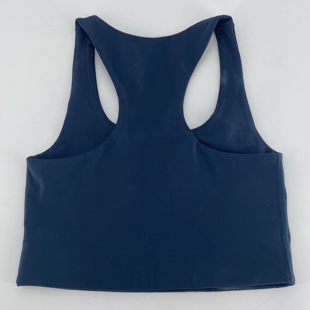 Girlfriend Collective Women's Midnight Paloma Racerback Bra Size XS - Picture 4 of 8